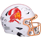 Tom Brady / Rob Gronkowski Autographed Bucs Speed Flex Helmet Fanatics