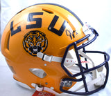 Justin Jefferson Signed LSU Tigers F/S Speed Authentic Helmet - Beckett W Holo