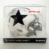 Autographed/Signed Stephon Gilmore Dallas Cowboys White Mini Helmet JSA COA