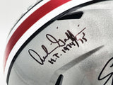 GRIFFIN, GEORGE & SMITH AUTOGRAPHED OHIO STATE FULL SIZE HELMET BECKETT 230105