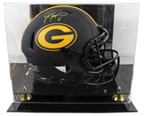 Packers Brett Favre Signed Eclipse Full Size Speed Proline Helmet w/ Case BAS W