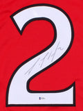 Dion Phaneuf Signed Senators Jersey (Beckett COA) Playing career 2005-present