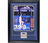 Melky Cabrera Signed New York Yankees Framed 16x20 MLB Photo with Patch