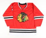 Chris Chelios Signed Chicago Blackhawks Jersey (OKAuthentics) Hall of Fame Def.