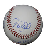 2009 New York Yankees Team Signed World Series Baseball 9 Sigs Steiner 33940