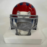 Autographed/Signed Lawrence Taylor New York Giants Alternate Mini Helmet BAS COA