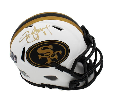 Steve Young Signed San Francisco 49ers Speed Lunar NFL Mini Helmet