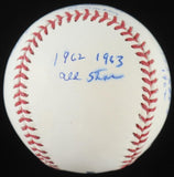 Tommy Davis Signed OML Baseball with Multiple Inscriptions (PSA COA) L.A Dodgers