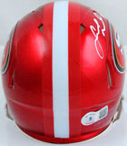 Fred Warner Autographed San Francisco 49ers Flash Mini Helmet-Beckett W Hologram