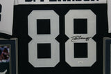 DREW PEARSON (Cowboys throwback SKYLINE) Signed Autographed Framed Jersey JSA