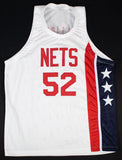 Buck Williams Signed New Jersey Nets Jersey (JSA COA) 3xNBA All Star 82, 83, 86