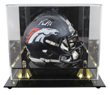 Broncos Troy Franklin Authentic Signed Speed Mini Helmet W/ Case BAS Witnessed