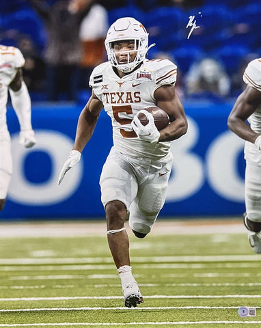 BIJAN ROBINSON AUTOGRAPHED SIGNED TEXAS LONGHORNS 16x20 PHOTO BECKETT