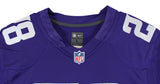 Vikings Adrian Peterson "All Damn Day" Signed Purple Nike Game Jersey BAS Wit