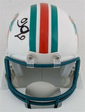 O.J. McDuffie Signed Miami Dolphin Mini Helmet (JSA COA) NFL Receptions Ldr 1998