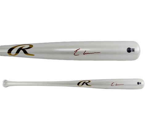 Elly De La Cruz Signed Cincinnati Reds Rawlings White Pearl MLB Bat