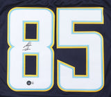 Antonio Gates Signed San Diego Chargers Jersey (Beckett) 8xPro Bowl Tight End