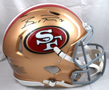 Brock Purdy Signed San Francisco 49ers F/S Speed Authentic Helmet - Fanatics