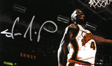 Shawn Kemp Signed Seattle Supersonics 16x20 Dunk Photo - Beckett W Holo *Silver