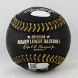 Nolan Ryan Autographed Rawlings OML Black Baseball w/ HOF 99 - AIV Hologram