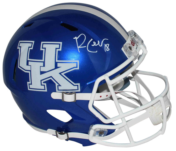 RANDALL COBB AUTOGRAPHED KENTUCKY WILDCATS FULL SIZE SPEED HELMET JSA