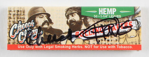 Cheech Marin & Tommy Chong Signed "Cheech & Chong" Rolling Papers (JSA COA)