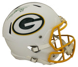 Charles Woodson Autographed Green Bay Packers F/S Flat White Helmet JSA 28239