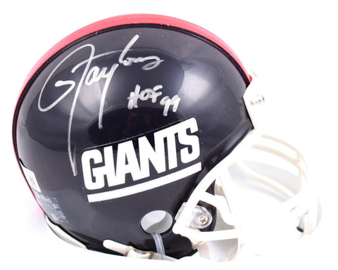 Lawrence Taylor Autographed Giants 81-99 Mini Helmet w/HOF- Beckett W Hologram