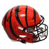 Joe Burrow Autographed "2020 #1 Pick" "Who Dey" SpeedFlex Helmet Fanatics LE 50