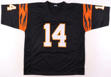 Ken Anderson Signed Cincinnati Bengals Jersey Inscribed "Welcome to the Jungle"