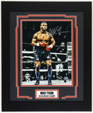 Mike Tyson Signed 19x23 Custom Framed Photo Display (Beckett & Tyson Hologram)