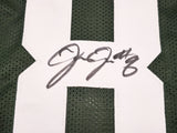 GREEN BAY PACKERS JOSH JACOBS AUTOGRAPHED GREEN JERSEY BECKETT WITNESS 229523