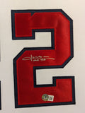 FRAMED WASHINGTON NATIONALS JUAN SOTO AUTOGRAPHED SIGNED JERSEY BECKETT HOLOGRAM