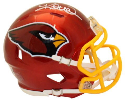 Kurt Warner Autographed Arizona Cardinals Flash Mini Helmet Beckett 36323