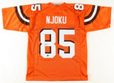 David Njoku Signed Browns Jersey (Beckett) 2017 Cleveland's 1st Round Draft Pick