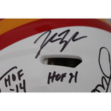 Super Bowl 37 Autographed Tampa Bay Buccaneers Pro TB Helmet HOF Beckett 48034