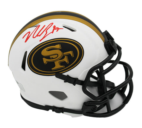 Nick Bosa Signed San Francisco 49ers Speed Lunar NFL Mini Helmet