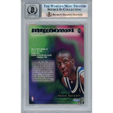 Kevin Garnett Autographed 1995 Hoops #272 Trading Card Beckett 46453