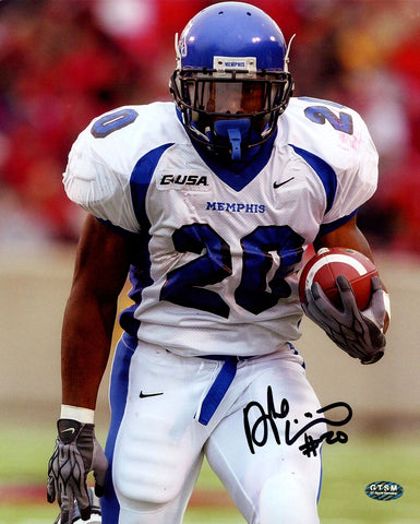 DEANGELO WILLIAMS AUTOGRAPHED 8X10 PHOTO MEMPHIS TIGERS GTSM STOCK #208963