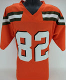 Ozzie Newsome Signed Cleveland Browns Orange Jersey (JSA COA) 3xPro Bowl/ HOF TE