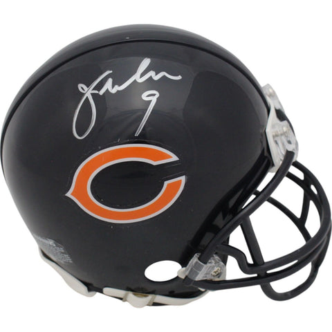 Jim McMahon Autographed/Signed Chicago Bears VSR4 Mini Helmet Beckett 44162