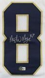 Michael Mayer Signed Notre Dame Fighting Irish Jersey (Beckett) 2022 Junior T.E.