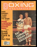 Angelo Dundee Autographed Boxing Illustrated Magazine Trainer Beckett QR BH26957