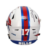 Josh Allen Autographed FSM Ripped Bills Authentic Speed Flex Helmet Beckett