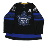 AUSTON MATTHEWS Autographed Authentic Captain Black Adidas Jersey FANATICS