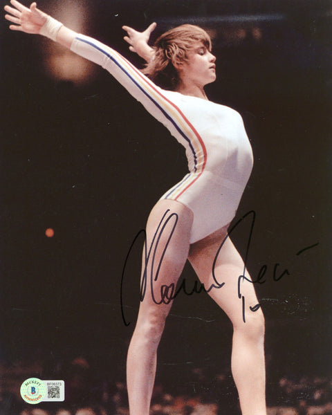 Nadia Comaneci Authentic Signed 8x10 Photo Autographed BAS #BF06373