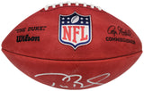 TOM BRADY AUTOGRAPHED NFL LEATHER FOOTBALL BUCCANEERS 5X SB MVP FANATICS 202366