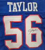 LAWRENCE TAYLOR AUTOGRAPHED SIGNED PRO STYLE XL JERSEY w/ JSA STICKER ONLY