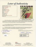 Cardinals Pat Tillman Signed Framed 3.15x4.75 Photo Jersey Display JSA #BB95925