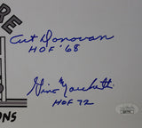 Baltimore Colts Hall Of Fame Autographed/Signed 16x20 Photo 5 Sigs JSA 36428